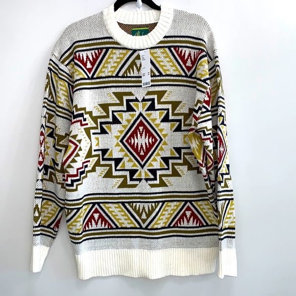 Urban outfitters tribal Aztec print sweatshirt NWT